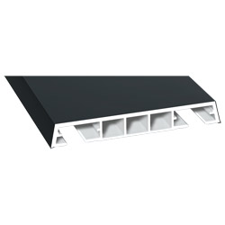 Verkleidungsprofil 85x12mm Lg. 6,00m foliert 70 1605-083 Anthrazitgrau Glatt Produktbild