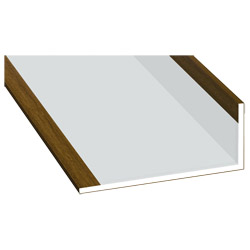 Winkelprofil 25x60x2,5mm Lg. 6,00m Außen foliert 217 8001-167 Golden Oak Produktbild