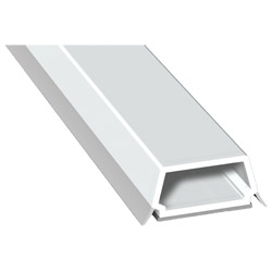 Trapez-Sprosse 27mm SK Lg. 6,00m mit zwei lichtgrauen Weichlippen, VE: 60m Produktbild
