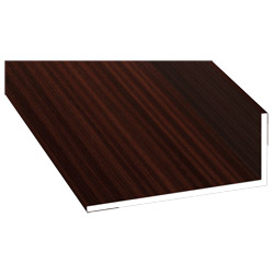 Winkelprofil 25x60x2,5mm Lg. 6,00m foliert 209 7013-167 Mahagoni Produktbild