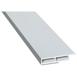Kammerprofil 40x7mm SK Lg. 6,00m foliert mit Nase 72 5105-083 Lichtgrau Glatt Produktbild