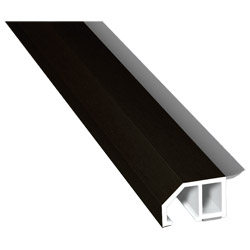 Anschluß-Profil 30mm WL SK Lg. 6,00m foliert, klipsbar, WL Schwarz85 1805-167 Schwarzbraun Produktbild