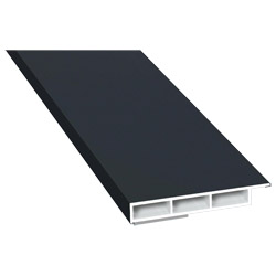 Kammerprofil 50x7mm SK Lg. 6,00m foliert mit Nase 70 1605-167 Anthrazitgrau Produktbild