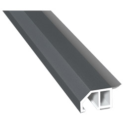 Anschluß-Profil 30mm WL SK Lg. 6,00m foliert, klipsbar, WL Schwarz70 1205-083 Basaltgrau Glatt Produktbild