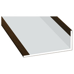 Winkelprofil 25x60x2,5mm Lg. 6,00m Außen foliert 314 9008-167 Eiche Rustikal Produktbild