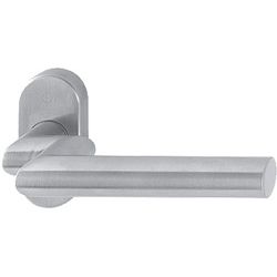 HOPPE Lochteil gekröpft auf ovaler Rosette AMSTERDAM *E1400GF2/55* Produktbild