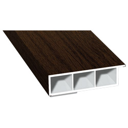 Kammerprofil 60x15mm SK Lg. 6,00m foliert, mit Nase 205 2089-167 Eiche Dunkel Produktbild