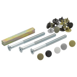 ZUBEHOER F SCHILD MIT NOCKEN Beutel Nr. 11646/Abdeckkappen in 8 Farben (F1,F2,F3,F4,F5,F9003,F8022,F8019)/8 x 70 mm/M6x8 Produktbild