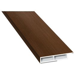 Kammerprofil 40x7 mm SK Lg. 6,00 m foliert mit Nase 49233 Siena Rosso Produktbild