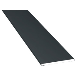 Flachprofil 50x3 mm Lg. 6,00 m foliert 70 1605-083 Anthrazitgrau Glatt Produktbild