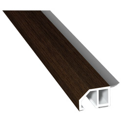 Anschluß-Profil 30mm WL SK Lg. 6,00m foliert, klipsbar, WL Schwarz205 2089-167 Eiche Dunkel Produktbild