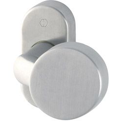 HOPPE Feuerschutz-Türknopf gekröpft fest auf ovaler Rosette *FS-E58G/55* Produktbild