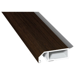 Anschluß-Profil 50mm WL SK Lg. 6,00m foliert, klipsbar, WL Schwarz205 2089-167 Eiche Dunkel Produktbild