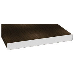Schaumprofil 200x20mm Lg. 6,00m foliert, PVC-HartSchaum 214 0006-167 Mooreiche Produktbild