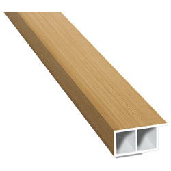 Kammerprofil 30x15mm SK Lg. 6,00m foliert, mit Nase 306 9041-167 Bergkiefer Produktbild