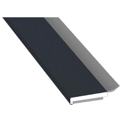 Flachprofil 20x3mm WL SK Lg. 6,00m foliert, WL Schwarz 70 1605-167 Anthrazitgrau Produktbild