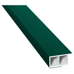 Kammerprofil 30x15mm SK Lg. 6,00m foliert, mit Nase 60 0505-167 Moosgrün Produktbild
