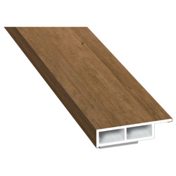 Kammerprofil 30x7 mm SK Lg. 6,00 m foliert mit Nase 321 4007-195 Rustic Cherry Produktbild