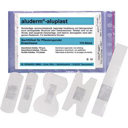 SÖHNGEN Nachfüllset Wundpflaster aluderm®-aluplast wasserfest 115-tlg. Produktbild