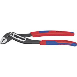 KNIPEX Wasserpumpenzange Alligator® poliert mit Mehrkomponenten-Hülle Produktbild