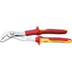 KNIPEX Wasserpumpenzange VDE Cobra® verchromt mit Mehrkomponenten-Hülle Produktbild