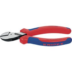 KNIPEX Kraftseitenschneider X-Cut® gerade poliert mit Mehrkomponentenhülle Produktbild