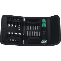 WERA Bit-/Steckschlüsselsortiment 50 mm KK Zyklop Speed mit Knarre 26-tlg. Produktbild