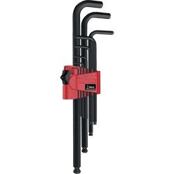 WERA Sechskant-Winkelschraubendrehersatz 950 PKL/BM mit Kugelkopf 1,5-10mm 9-tlg. Produktbild