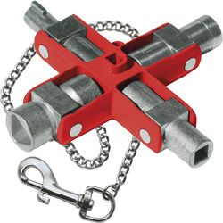 Schaltschrankschlüssel SUBMASTER 10 Funktionen Produktbild