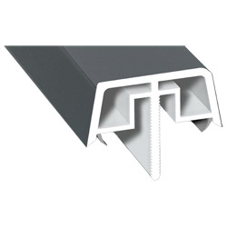 Kopplungsabdeckungsprofil Lg. 6,50m foliert 70 1205-083 Basaltgrau Glatt Produktbild