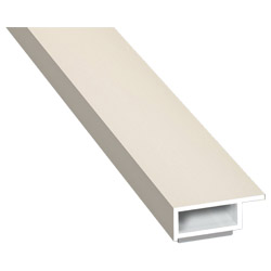Kammerprofil 20x7 SK K Lg. 6,00 Cremeweiss 113 7905 Produktbild