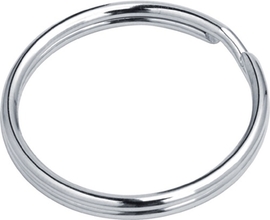 Schlüsselringe Innen-D. 26,4 mm Außen-D. 30 mm   Stahl vernickelt Produktbild