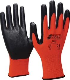 Handschuhe Nitril Foam Gr.11 100%PA weiß teilbesch. VE=12 Produktbild