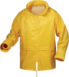 Regenschutz-Jacke Größe M  Herning gelb 100 % Nylon Produktbild