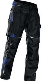 Hose Größe 50  2324 schwarz/kornblumenblau 65 % PES / 35 % CO Produktbild