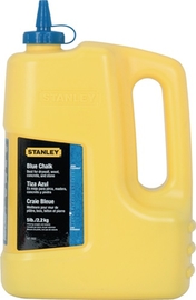 Schlagschnur-Kreide 1000g blau haftend wasserfest schwer lös lich KU.dose Stanley Produktbild