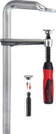 Ganzstahlschraubzwinge Spannweite 300 mm Ausladung 140 mm BESSEY GZ-2K 2-K-Griff Produktbild