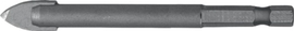 Glas-/Fliesenbohrer D. 6,0 mm Gesamtlänge 75 mm HELLER QuickBit® Ceramic Master Produktbild