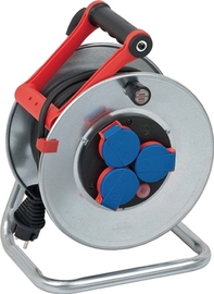 Kabeltrommel 25 m N05V3V3 3 x 1,5 mm² BRENNENSTUHL Garant S240 240 mm 3 Schutzkontaktsteckdosen Stahlblech IP44 Produktbild