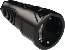Schutzkontaktkupplung 10-/16 A 250 V sch Produktbild