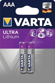 Batterie 1,5 V AAA Micro 1100 mAh VARTA Professional Lithium FR10G445 6103 Produktbild