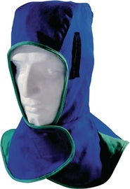 Schweißerhaube mit Klettverschluss, blau WELDAS  flammhemmendes Gewebe prEN 11611 EN 340 Produktbild