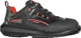 Sicherheitsschuh Größe 45 schwarz/rot U.POWER Iroko Glattleder/Überkappe S3 SRC ESD EN ISO 20345 Produktbild