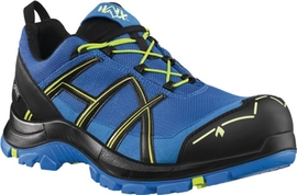 Sicherheitsschuh Größe 10,5 (45,5) blau/citrus Haix BE Safety 40 low Mikrofaser/Textil S3 HRO HI CI WR SRC ESD EN ISO 20345 Produktbild