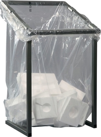 Abfallsammler H1230xB730xT685mm   1000 l anthrazit-eisenglimmer, DB703 stationär Produktbild