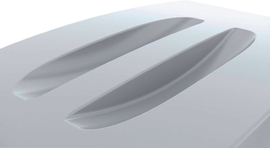 Deckel PP grau B555xT285mm DURABLE  Wertstoffsammler 60 l lebensmittelecht Produktbild