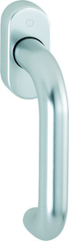 038/US956 /F1 Alu natur/N10A, mit Arretierung/7mm/20-30mm vorst./HOPPE-Logo/90°/M5x35mm + M5x40mm Produktbild