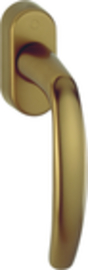 0530/US952 /F4 Alu Bronze/N10A, mit Arretierung, olivbraun/5mm/7mm/32- 42mm vorst./HOPPE-Logo/90°/M5x45mm + M5x50mm VarioFit Produktbild