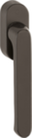 099KH/U26 /F8707 (8077) dunkelbraun/N10A, mit Arretierung, dunkelbraun/7mm/32mm vorst./HOPPE-Logo/90°/ohne Schrauben Produktbild