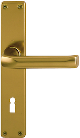 113/202SP Garnitur/F4 Alu Bronze/8mm//Buntbart 72mm/Türdicke 37-47mm/ Produktbild